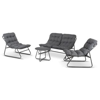 Set mobilier de grădină gri – MEGARA