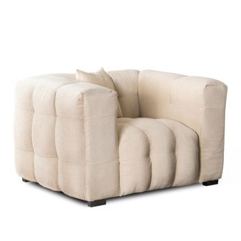 Fotoliu (1 loc) crem MODERNO