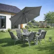 Set mobilier de grădină NEBRASKA negru