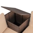 Set mobilier de grădină maro/bej – NEGRO