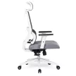 Scaun rotativ ergonomic, culoare gri NICKI