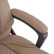 Scaun rotativ culoare bej, tapițerie piele ecologică PHONIX