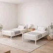 Pat supraetajat pentru copii RODEZ 90x200 alb