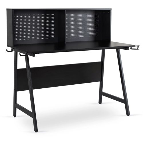 Birou gaming 138,5 cm, finisaj negru ROLL