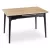 Masă ceramică extensibilă 120–160 cm, finisaj stejar/negru SAMER