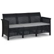 Set mobilier de grădină SAVIO negru