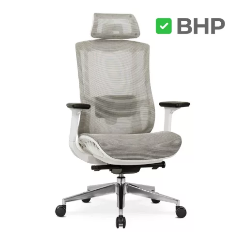 Scaun rotativ ergonomic, culoare bej SKY