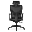 Fotoliu rotativ SPIRAL ergonomic negru
