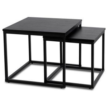 Set măsuțe TEVET negru