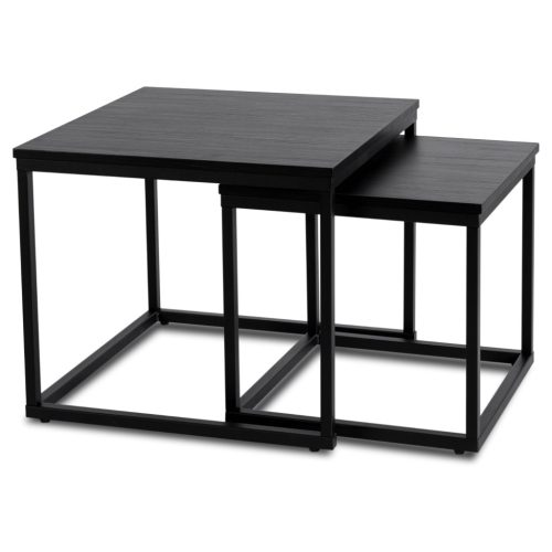 Set măsuțe TEVET negru