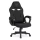 Scaun gaming rotativ culoare negru VIDAL