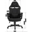 Scaun gaming rotativ culoare negru VIDAL