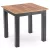 Masă de dining extensibilă în culorile stejar/negru. BEN 80–200 cm