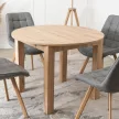 Masă de dining HARRY 102–142 cm, stejar artisan