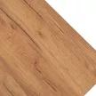 Masă de dining extensibilă în culorile stejar artizanal/negru. MAX 80–160 cm