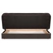 Canapea extensibilă PIANO 2 maro pentru living