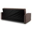 Set 2 buc., canapea extensibilă culoare maro MALTA