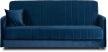 Canapea rabatabilă culoare albastru închis, tapițerie catifea PORTO