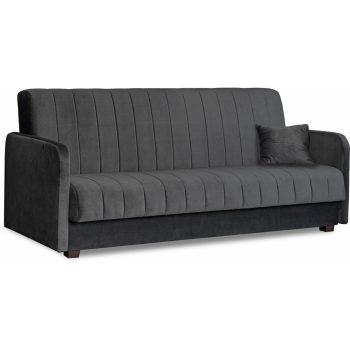 Canapea rabatabilă culoare gri PORTO