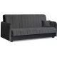 Canapea rabatabilă culoare gri PORTO