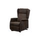  Fotoliu Pentru Tv Și Relaxare Cu Control Electric  Textil Maro Tv-1190