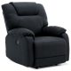 Scaun De Relaxare Reglabil Manual, Culoare Gri, Tapițat Cu Material Textil  TV-4088 , 