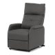 Fotoliu TV și Relax cu control electric în culoarea gri