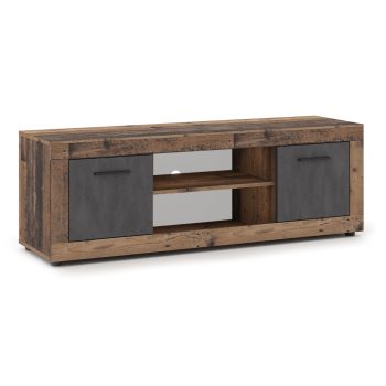 BLAGO TV állvány 140 cm, sötét tölgy/grafit