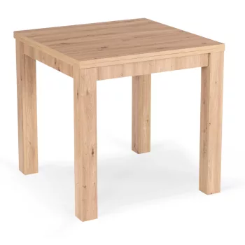 Masă extensibilă MAX 80-160 cm stejar artisan