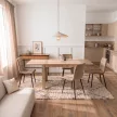 Masă extensibilă MAX 80-160 cm stejar artisan