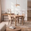 Masă extensibilă MAX 80-160 cm stejar artisan