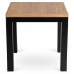 Masă extensibilă de dining 80–160 cm, culoare stejar craft/negru MAX