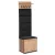 Set mobilier hol 60 cm stejar artisan/grafit – MODENA