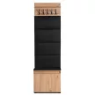 Set mobilier hol 60 cm stejar artisan/grafit – MODENA