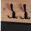 Set mobilier hol 60 cm stejar artisan/grafit – MODENA