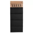 Set mobilier hol 120 cm stejar artisan/grafit – MODENA