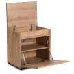 Pantofar 50 cm, culoare stejar artisan/grafit PARMA