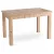 Masă de dining extensibilă 120–160 cm, finisaj stejar artisan SKUBI