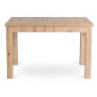 Masă de dining extensibilă 120–160 cm, finisaj stejar artisan SKUBI