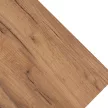 Masă extensibilă dining SKUBI 120–160 cm stejar craft și negru