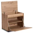 Set mobilier hol 60 cm stejar artisan/grafit – VENORNA