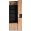 Set mobilier hol 90 cm stejar artisan/grafit – VENORNA