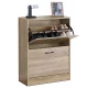 Suport pantofi (dulap), MDF, maro, ABO-G1014 OAK