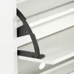 Pantofar MDF alb ABO-G1014 WT