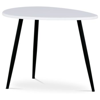 Masă de cafea 60×40 cm, MDF, albă. AF-3011 WT