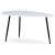 Masă consolă 100×60 cm, MDF, alb. AF-3012 WT