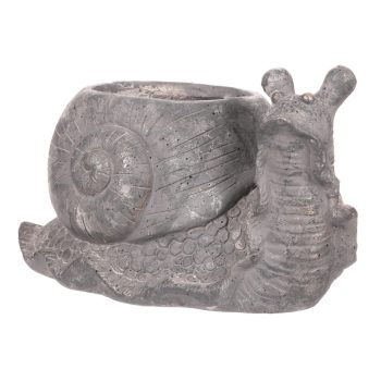 Ghiveci bufniță, magneziu, efect piatră