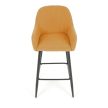 Scaun bar galben material textil AUB-V4009 YEL6