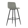 Scaun de bar din stofă verde. AUB-X7015 GRN2