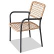 Set de mobilier pentru balcon, metal + poliratan, culoare bej. AZ-L1103 NAT.